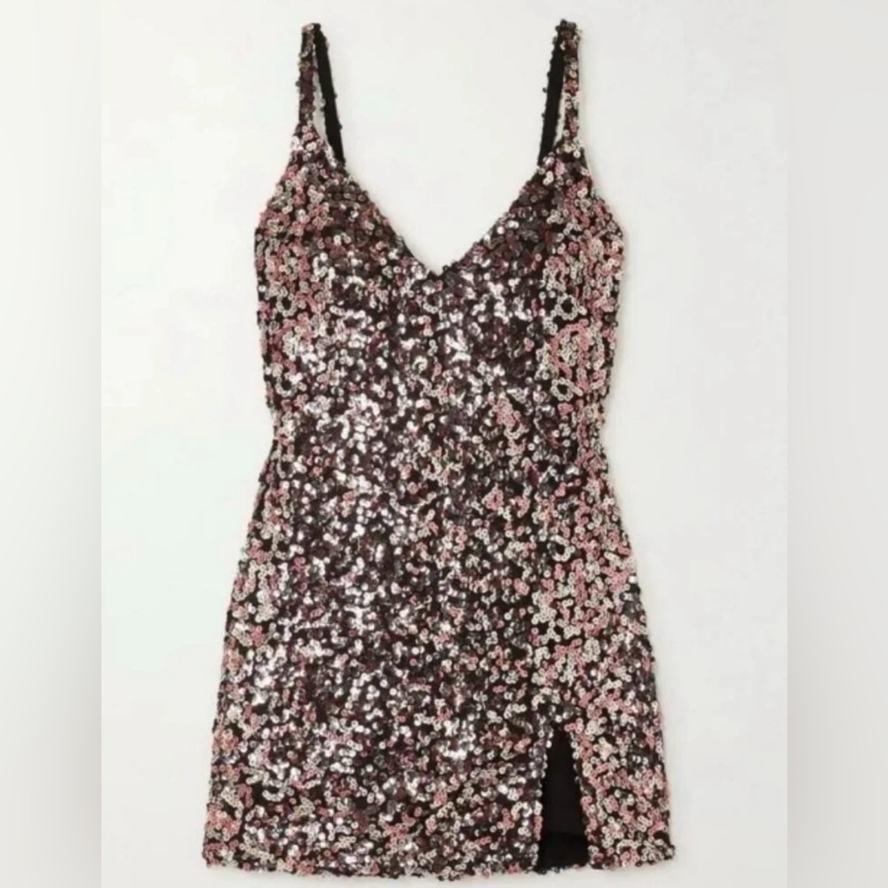 Reformation Sequin Jimmy Dress